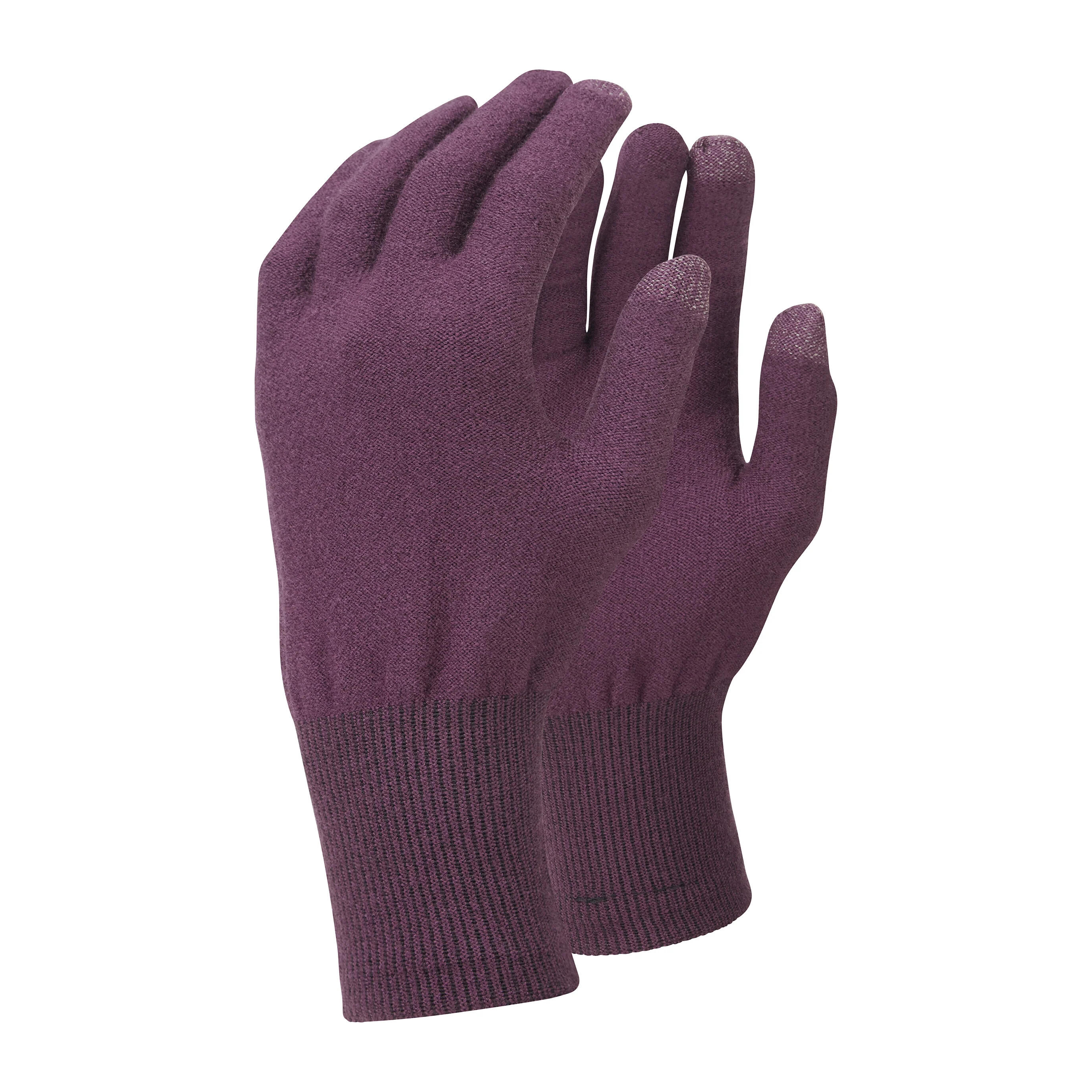 Merino Touch Liner Glove - Blackcurrant