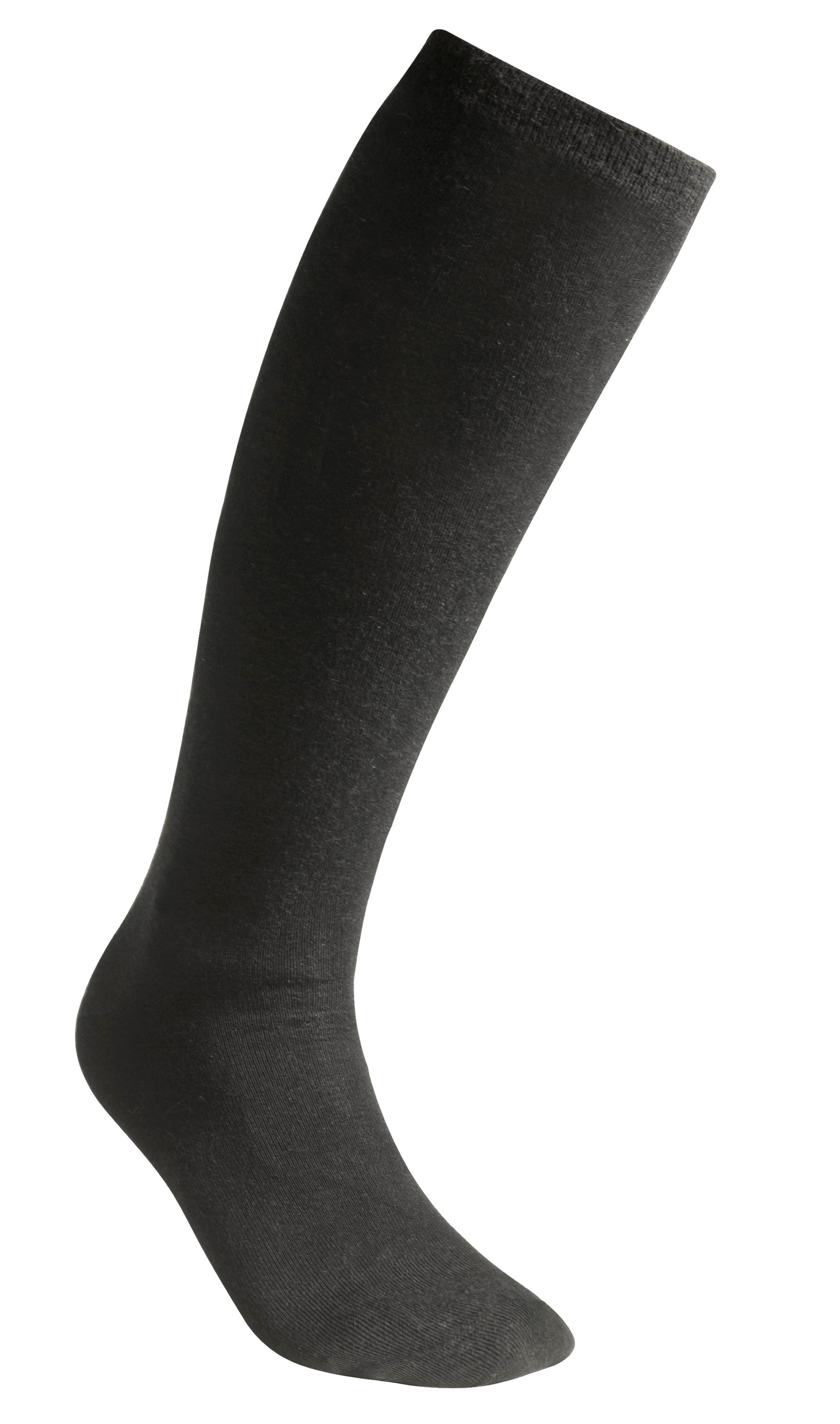 Socks Knee-High Liner - Black