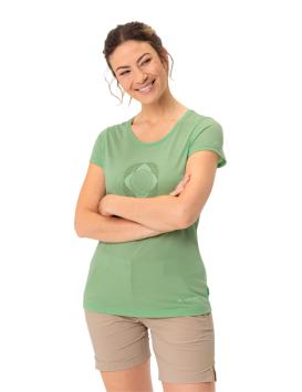 Women's Skomer Print T-Shirt II - Aloe Vera