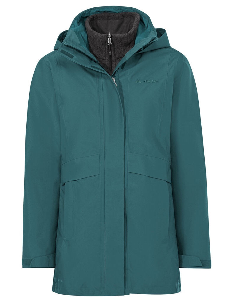 [47967-349] Women's Idris 3in1 Parka IV (Dark Fjord Green, 34)