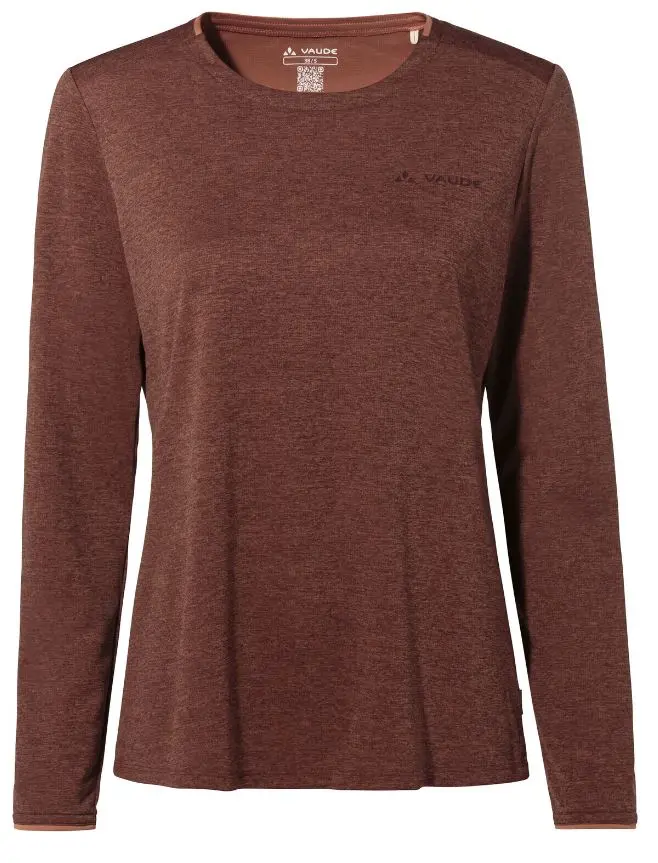 Women's Essential LS T-Shirt (Ruby Dusk, 34)
