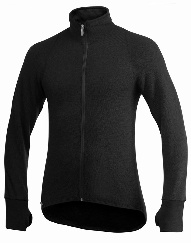 [7234] Full Zip Jacket 400 (Black, S)