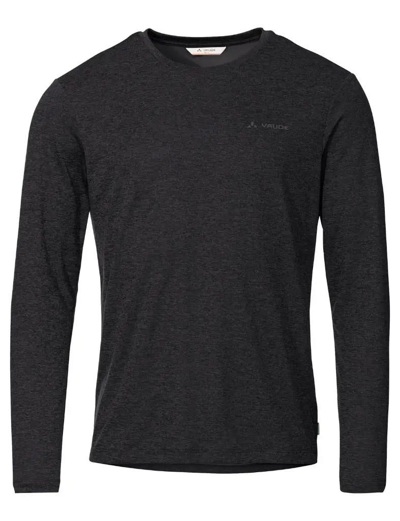 [41325] Men's Essential LS T-Shirt (Black, S)