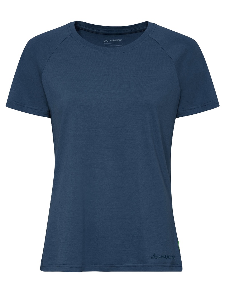[47115-179] Women's Essential Wool T-Shirt (Dark Sea, 34)