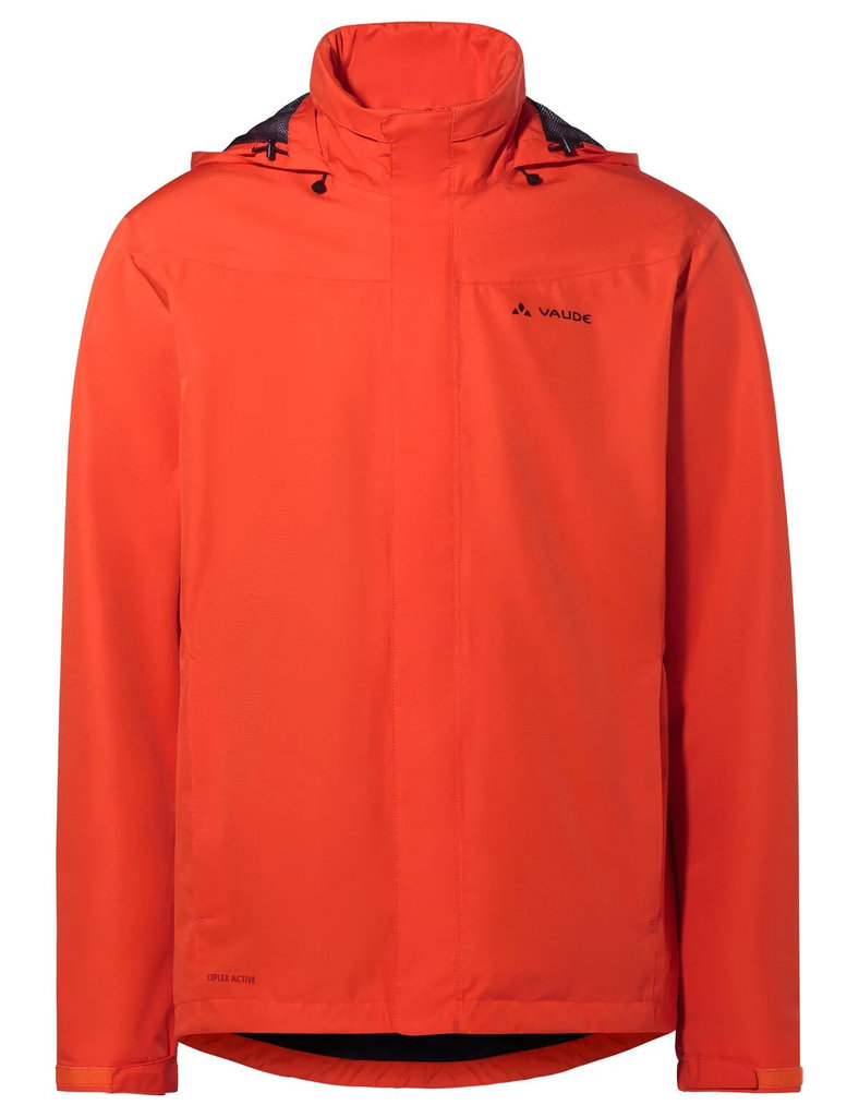 [05018-807] Men's Escape Bike Light Jacket (Glowing Red/Black, S)