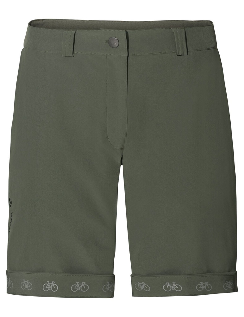 [42693-161] Women's Cyclist Shorts (Khaki, 36)