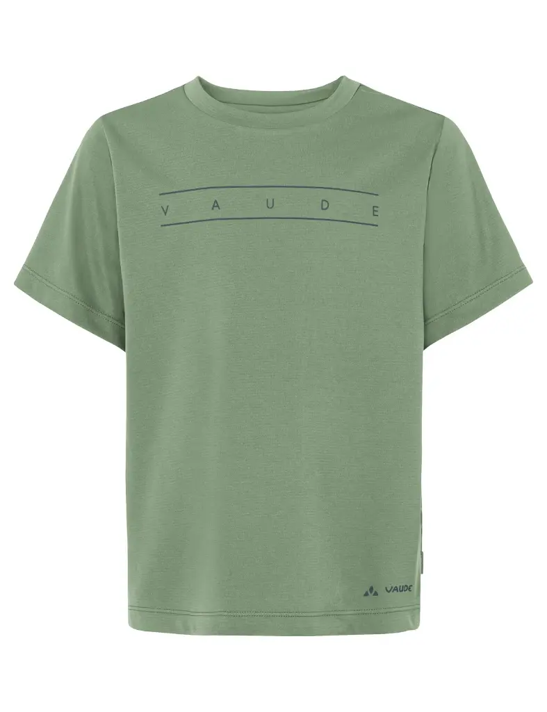 [47377-366] Kids Vaude Print T-Shirt (Willow Green, 110/116)